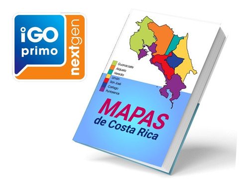 Mapa De Peru + Costa Rica Para Software Igo Wince - Android