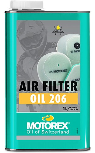 Motorex Air Filter Oil 206 1 Litro Óleo Para Filtro De Ar