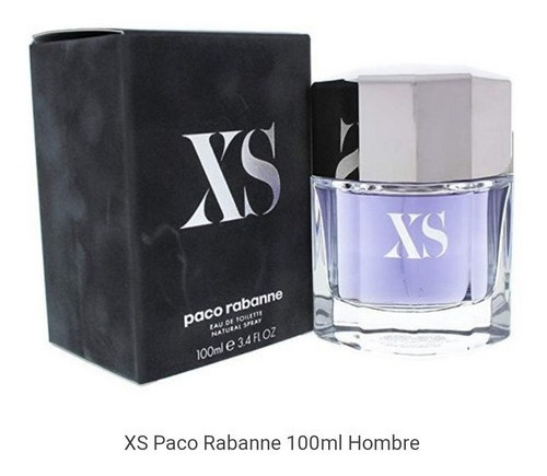 Perfume Xs De Paco Rabanne Para Caballero 100 Ml