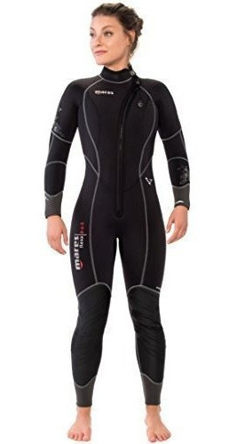 Traje Humedo De Mares Flexa 8 65 Mm De La Mujer Cierre Front