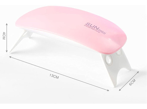 Imagen 4 de 10 de Kit Polygel Uñas Manicura Solucion Cabina Uv Led Capsula