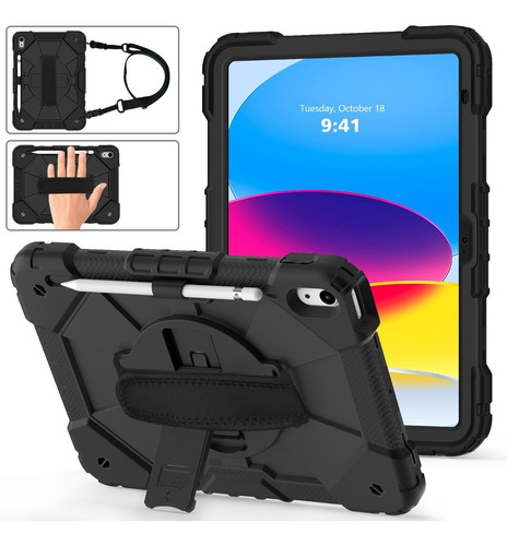 Funda Para iPad 10th 10a Gen 10.9 2022 Uso Rudo Correa 