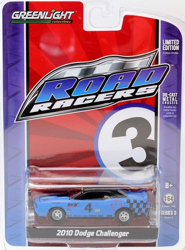 Greenlight - Road Racers - 2010 Dodge Challenger - 1/64