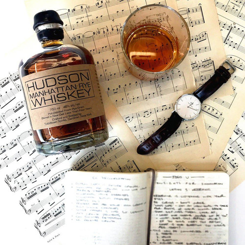 Imagen 3 de 10 de Whisky Hudson Manhattan Rye (centeno) 46% 750ml Origen Usa.