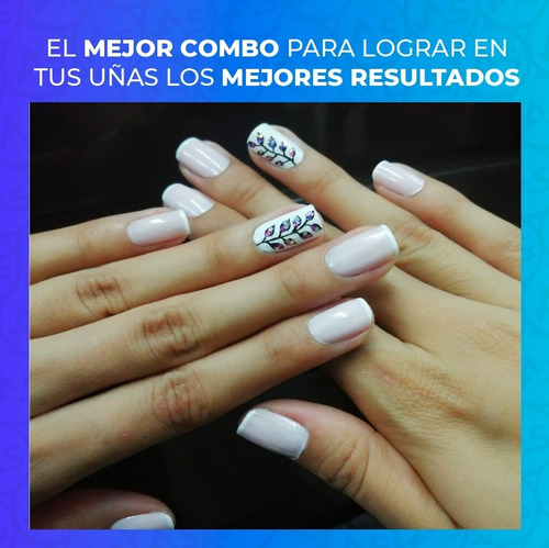 Kit Inicial Manicura X14 Semipermanente Esmalte Cabina Torno