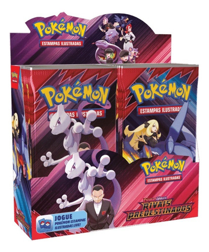 Box Display Pokemon Tcg Ev10 Rivais Predestinados Idioma Português