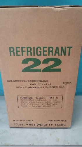 Gas Refrigerante R-22 Sellada De Alto Rendimiento