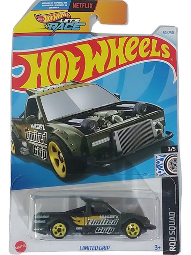 Autos Hot Wheels Edicion Rod Squad. Precio X Unidad Limited Grip 3/5