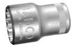 Bocallave Tubo Estriado Bahco 19mm Encastre 1/2 S19