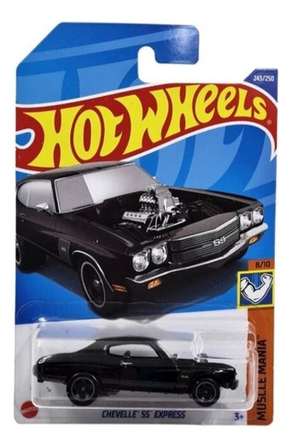 Hot Wheels Chevelle Ss Express Hw Muscle Mania #243/250 8/10