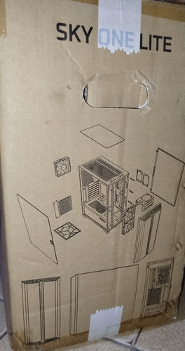 Gabinete Gamer Montech Sky One Lite, Argb, Mid Tower Branco