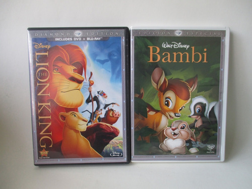 Disney El Rey León Bambi Originales (Usado)