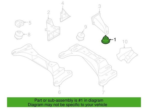 Soporte Motor Bmw 320 323 325 328 330 1995-1998 E36 Premium