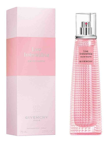 Perfume Givenchy Live Irresistible Edt 75ml Mujer-100%origi