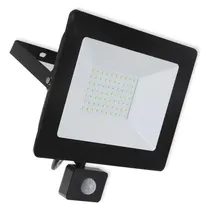 Comprar Foco Led 50w Luz Fría Ip65 Sensor Movimiento Y Luz Ambiental