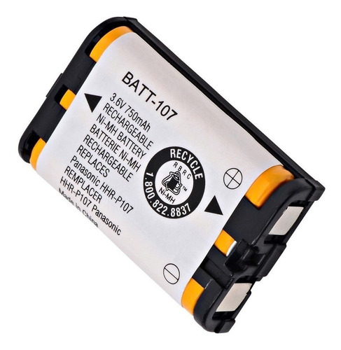 Bateria Telefono Panasonic Hhr-p107 3.6v 750 Mah