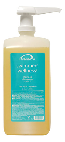 Malibu C Swimmers Wellness Shampoo (64 Oz)  Protege El Cabe