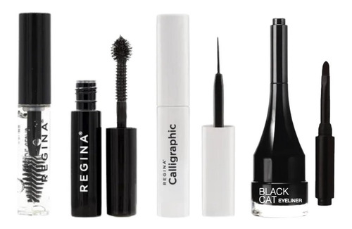 Imagen 1 de 7 de Set De Maquillaje Ojos Delineados Regina