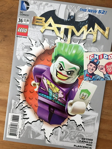 Comic - Batman #36 Lego Variant Joker