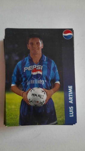 Tarjeta Coleccionable Pepsi Fútbol Luis Artime