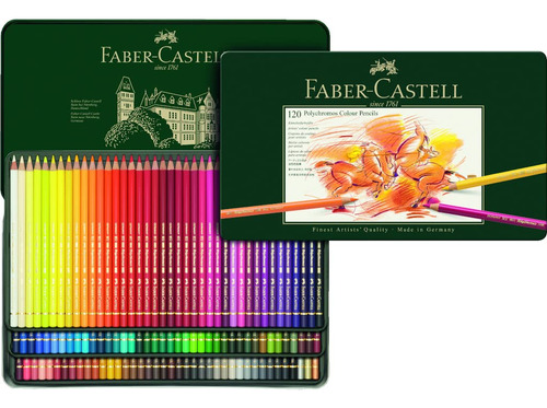 Caja De Lápices De Colores Policromados Faber Castell