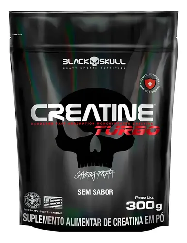Suplemento em Pó Refil Caveira Black Skull 300g