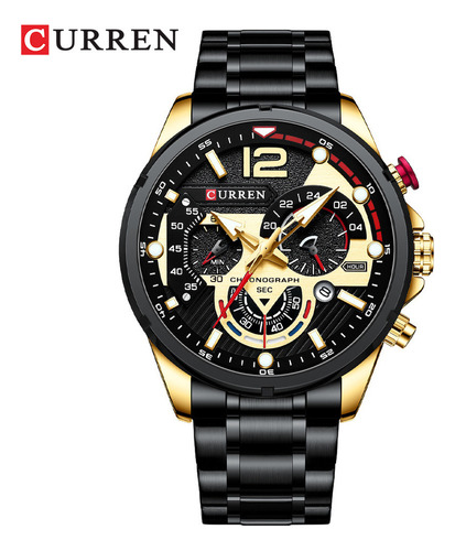 Reloj Curren 8395 Sport De Acero Inoxidable De Lujo For