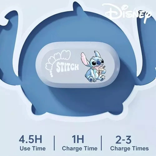 D29 Auriculares Bluetooth 5.3 True Lilo & Stitch
