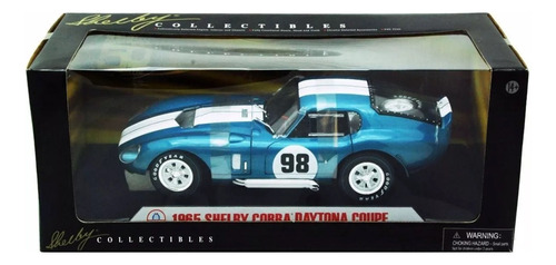 Shelby Cobra Daytona 1965 98 Shelby Collectibles 1/18 Nuevo