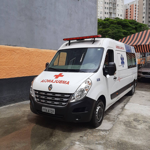 Master L3h2 Ano 2018 Ambulancia Teto Alto Completa