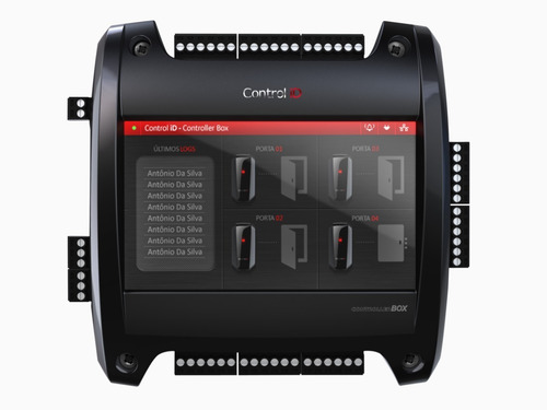 Controladora De Accesos De 4 Puertas Con Pantalla Control Id