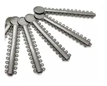Comprar Ligas Color Gris Ortodoncia 10pz