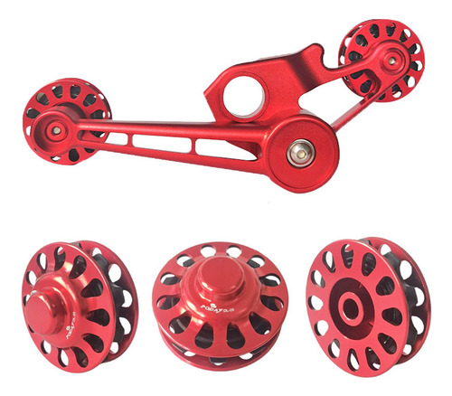 2 Tensor De GuĂa De Cadena De Bicicleta Plegable, Rueda