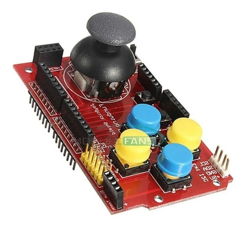 Joystick Control 6 Pulsadores 1 Suiche 2 Ejes Shield Arduino