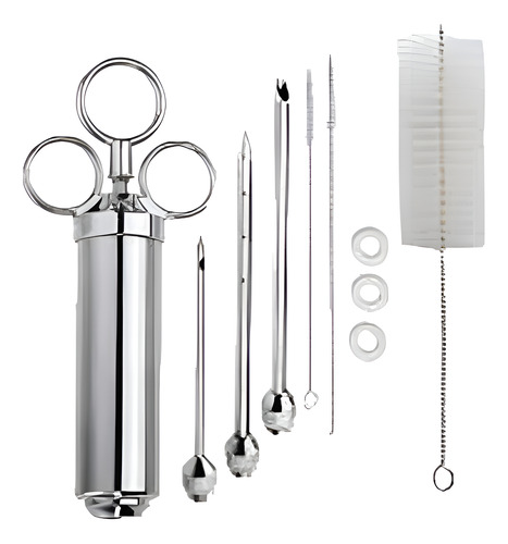 Inyector Jeringa De Acero Inoxidable Para Carnes