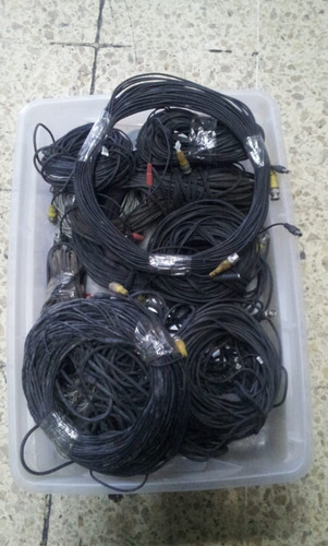 Imagen 2 de 6 de Cables Nuevos Y Usados Para Camaras De Vigilancia Bnc Y Adap