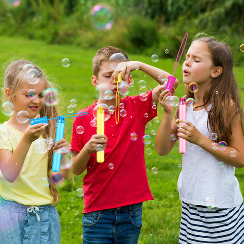 Varitas De Burbujas A Granel Para Niños En 6 Colores Color