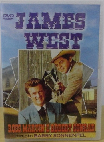 Dvd James West Vol 7 - 4 Episodios 1ª Temporada Dublado