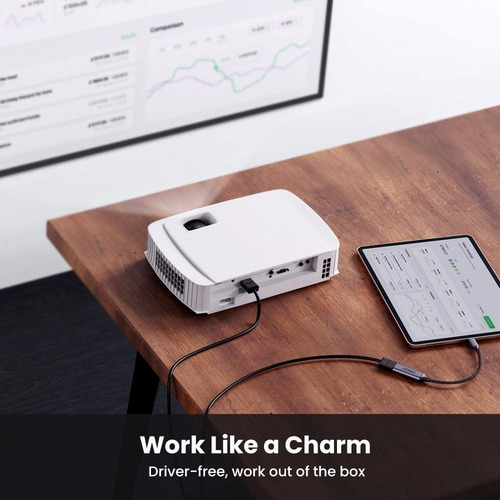 Cable Adaptador Usb C Thunderbolt 3 A Hdmi 4k 2k 3d Ugreen