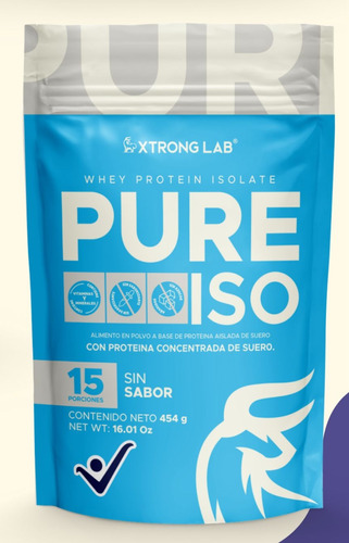 Whey Protein Isolate Pure Iso - Unidad a $60000