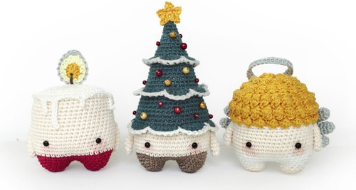 Pack +50 Patrones Navidad Pesebre Crochet Amigurumi