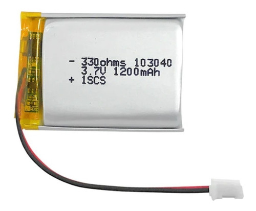 Imagen 2 de 5 de 5 Pieza Pila Lipo 1200ma 3.7v Alta Calidad Garantía