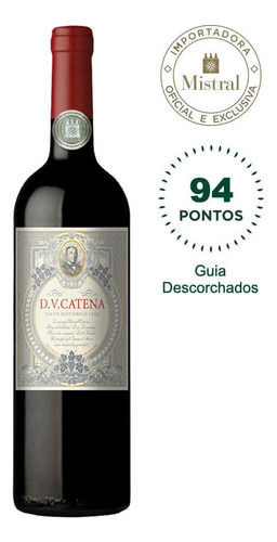 Vinho Dv Catena Tinto Histórico 2020 Catena Zapata 750ml