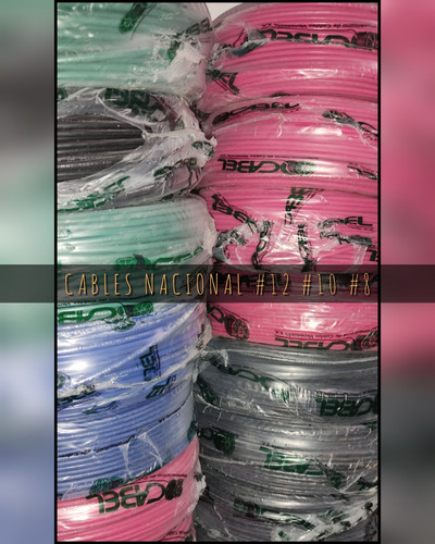 Cable N8 Thhn Rollos Y Por Metros N6 Electrico