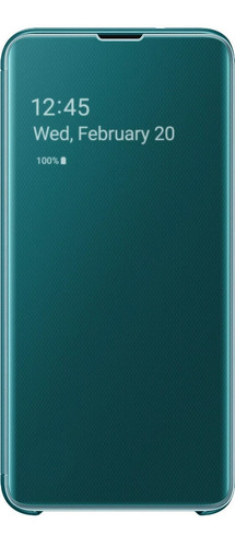 Case Samsung Para Galaxy S10e Clear S-view Flip Cover  Ve