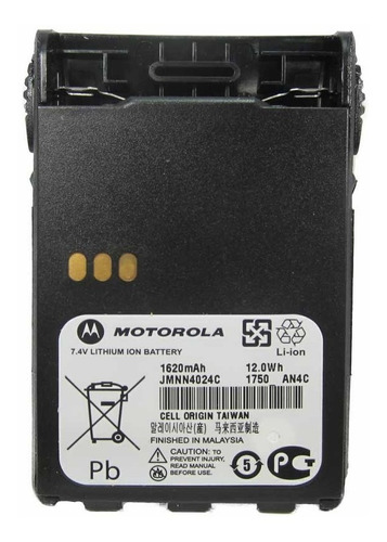Batería Jmnn4024c Motorola Li-ion, Para Radios Pro Elite 