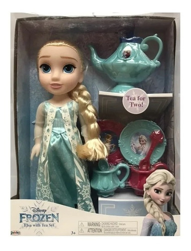 Muñeca Frozen 2 Elsa Con Juego De Te Original Premium.!!