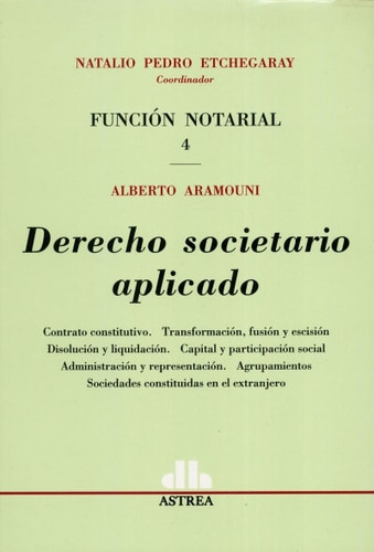 Libro Derecho Societario Aplicado