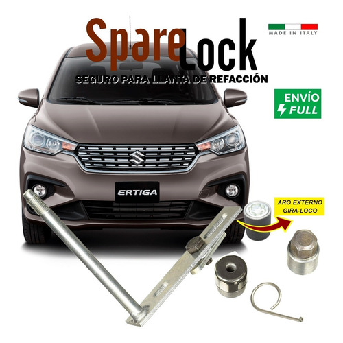 Kit Llanta De Refaccion Sparelock 12x1.25 Envio Full Ertiga 