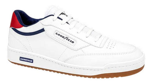 Tenis Casual Retro Clasico Ybh0 Blanco Para Hombre